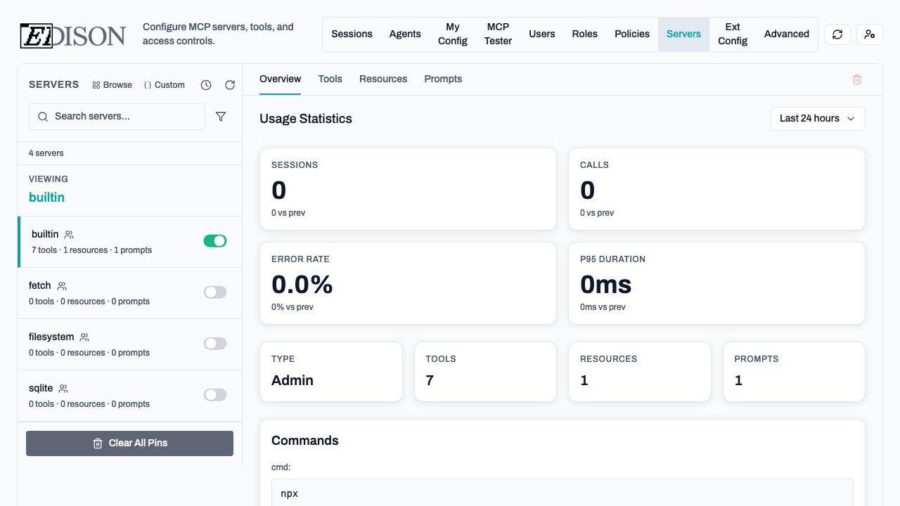 Clear All Pins button
